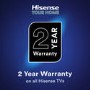 Refurbished Hisense 55" 4K Ultra HD with HDR Freeview LED Smart TV