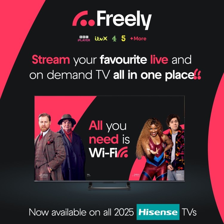 Hisense E78QTUK 55 inch Smart 4K Ultra HD QLED TV