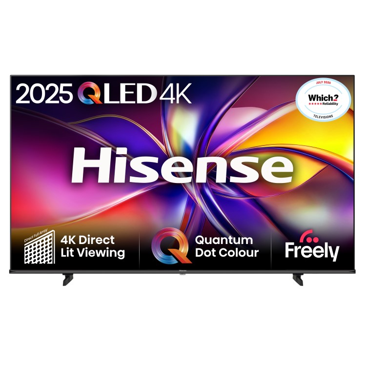 Hisense E78QTUK 55 inch Smart 4K Ultra HD QLED TV