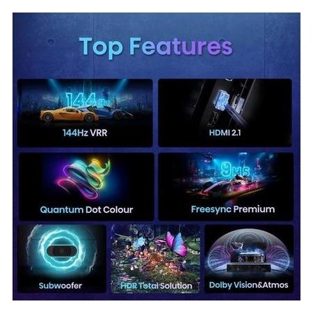 Hisense 75 inch E7 Pro QLED 4K UHD Smart TV