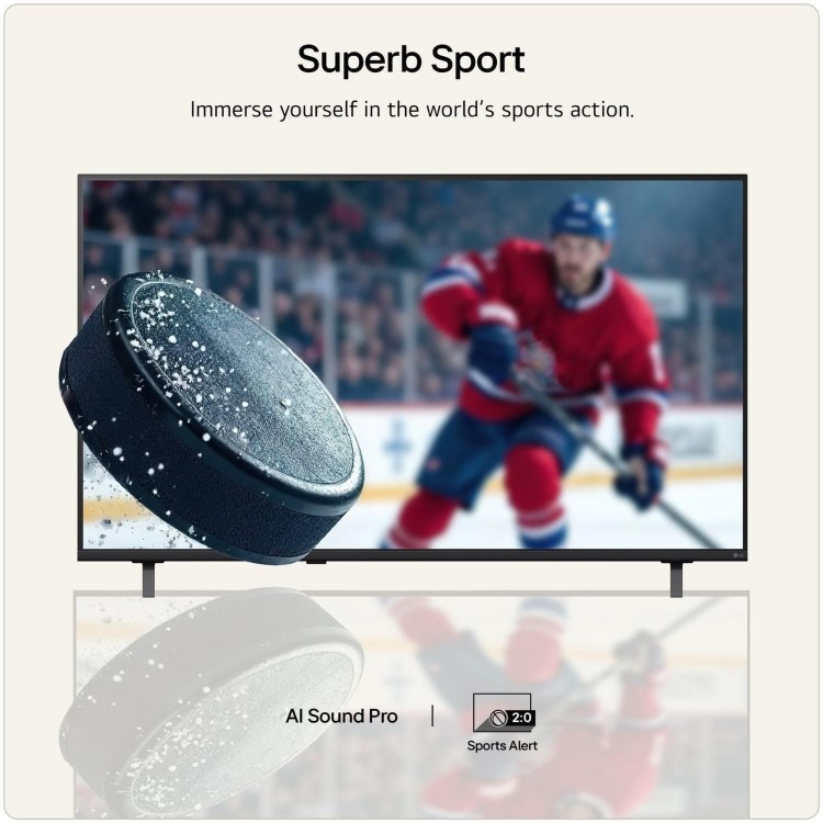 LG 55NU900B6LA 55" 4K UHD Nano AI Smart TV with HDR10 Pro webOS & AI Upscaling