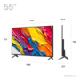 LG QNED84A 55 inch 4K Ultra HD Smart TV