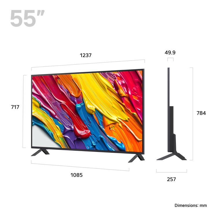 LG QNED84A 55 inch 4K Ultra HD Smart TV
