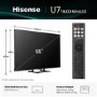 Hisense U7QTUK 55 inch Smart 4K Ultra HD Mini-LED TV