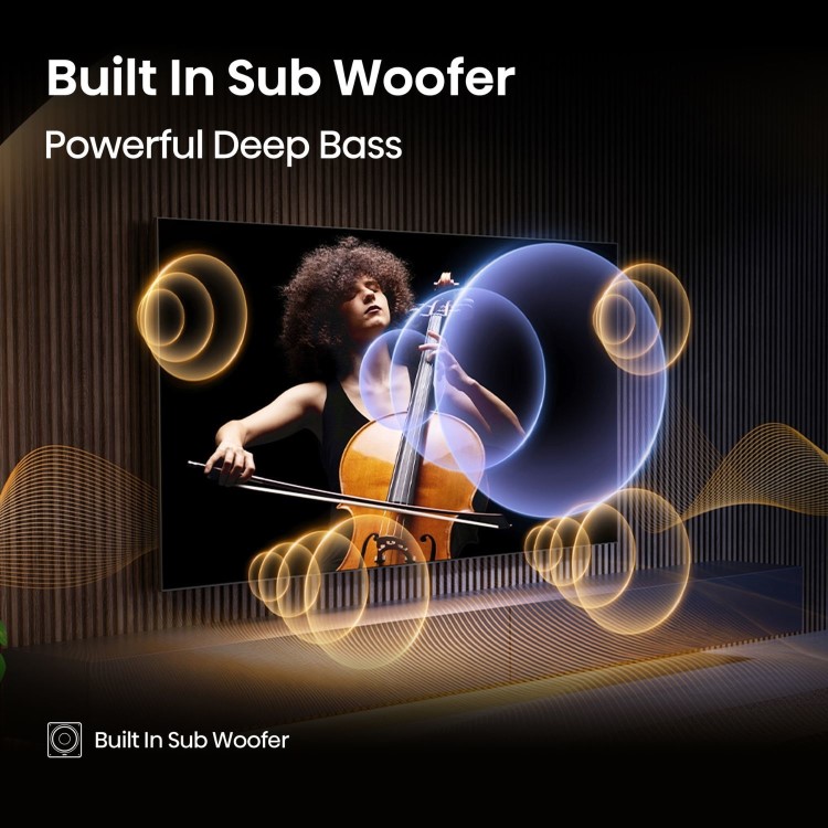 Hisense U7QTUK 55 inch Smart 4K Ultra HD Mini-LED TV