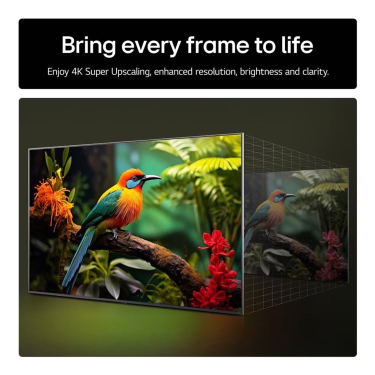 LG 55UA74006LB 55 4K Ultra HD Smart TV – AI Processor HDR10 Pro & webOS