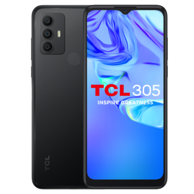 TCL 305 Space Grey 6.52" 32GB 4G Unlocked & SIM Free Smartphone
