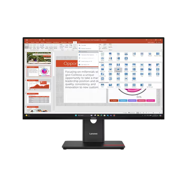 Lenovo ThinkVision T27-40 27" IPS Full HD 120Hz Monitor