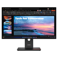 Lenovo ThinkVision T27QD-40 27" IPS QHD 120Hz USB-C Docking Monitor