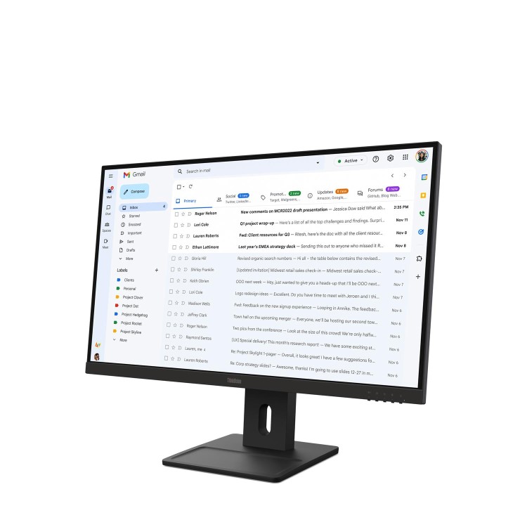 Lenovo ThinkVision E27-40 27" IPS Full HD 100Hz Monitor