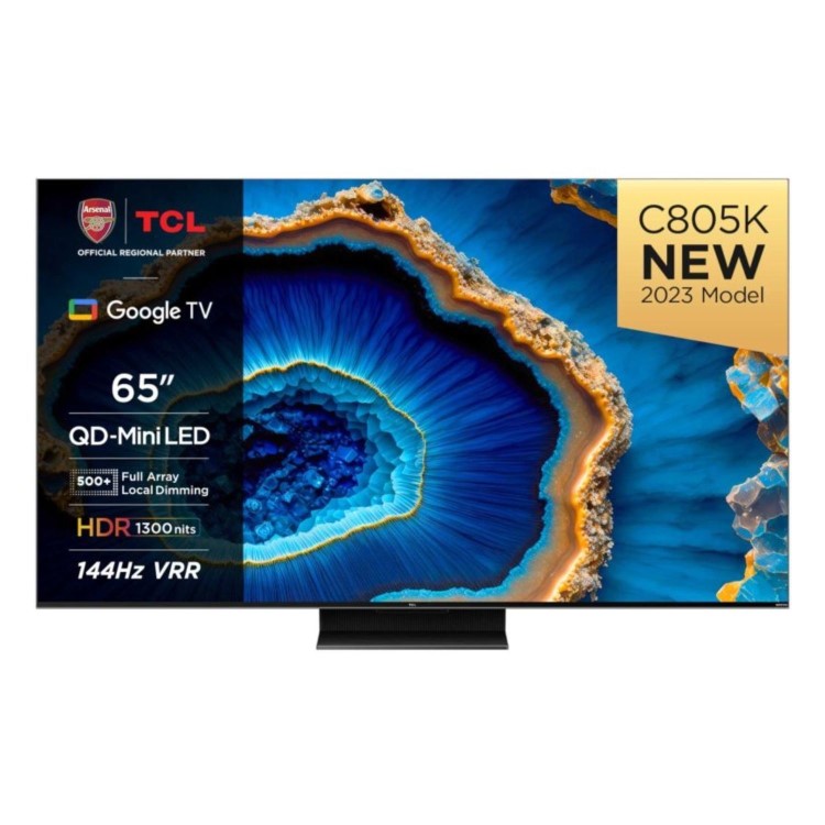 TCL C805K 65 inch Mini LED 4K Ultra HD QLED Google TV