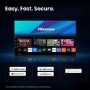 Hisense 65E7STUK PRO 65 Inch 4K Ultra HD Smart TV – Dolby Vision HDR10+ Quantum Dot Google TV Freeview Play