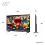 LG 65UA74006LB 65 4K Ultra HD Smart TV – a7 AI Processor HDR10 Pro & webOS