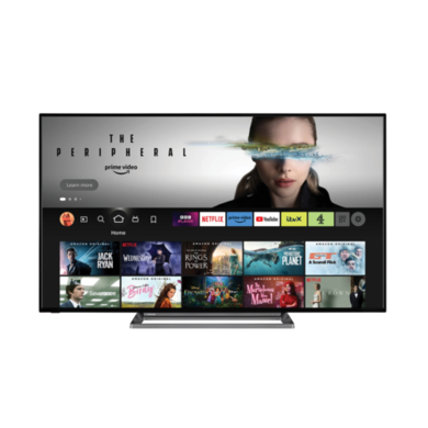 Refurbished Toshiba Fire 65" 4K Ultra HD with HDR LED Freeview Play Smart TV