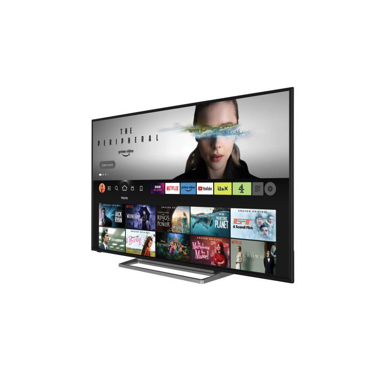 Refurbished Toshiba Fire 65" 4K Ultra HD with HDR LED Freeview Play Smart TV