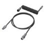 HyperX USB-C Coiled Cable - Grey