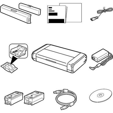 Canon MAXIFY BX110 W/B MKII GB A4 Colour Inkjet Printer