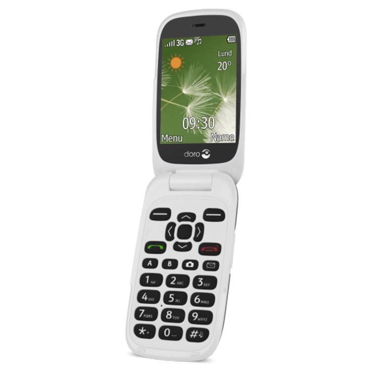 Doro 6520 Grey/White 2.8" 3G Unlocked & SIM Free
