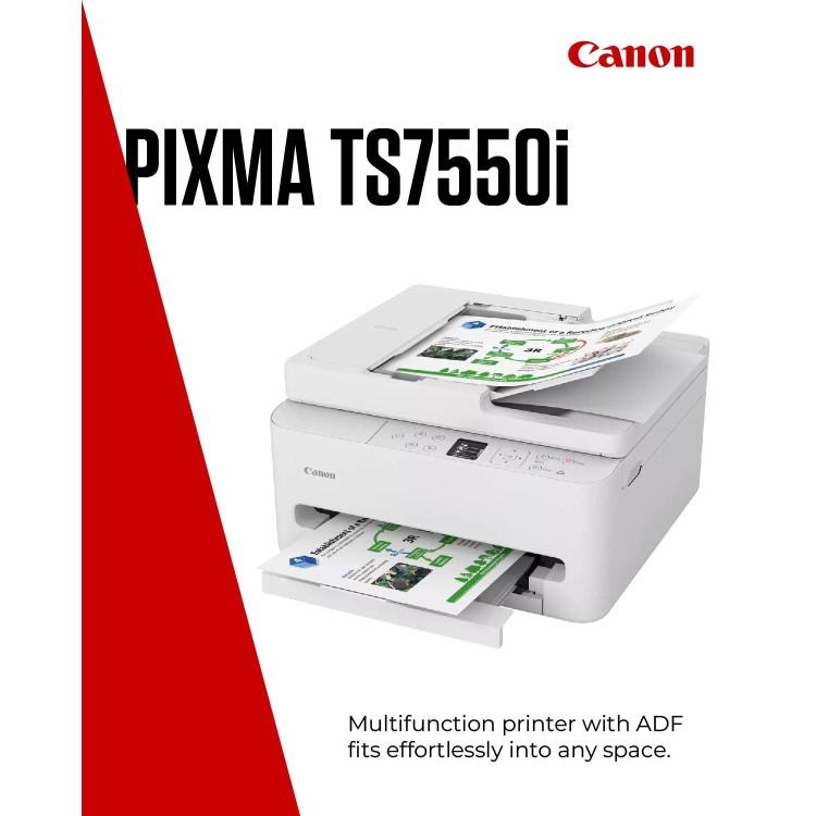 Canon PIXMA TS7550i A4 Colour Multifunction Inkjet Printer