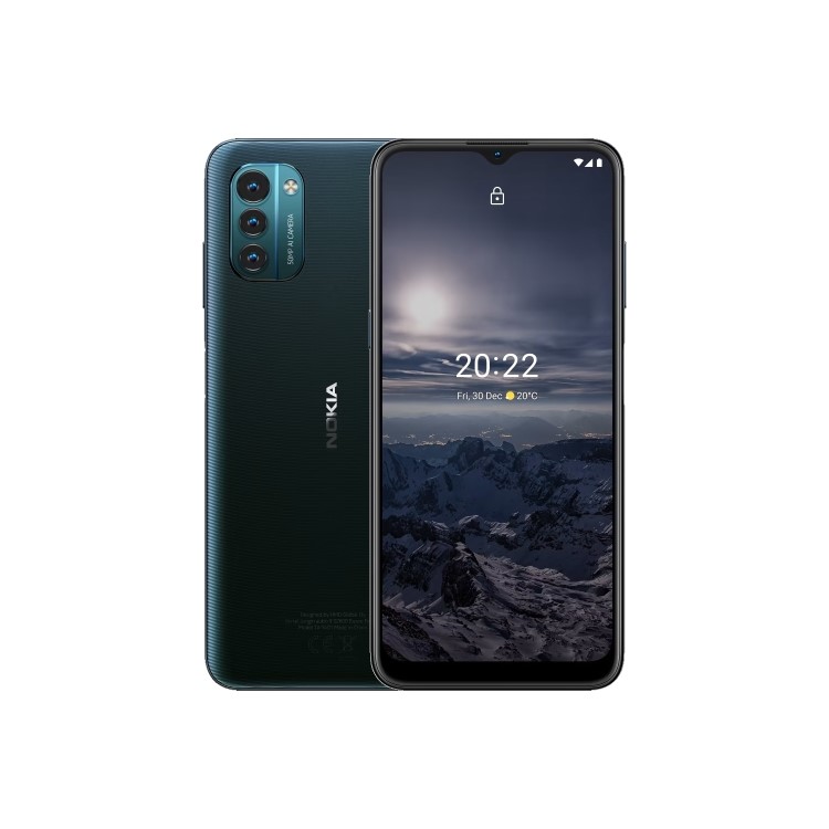Nokia G21 64GB 4G SIM Free Smartphone - Nordic Blue