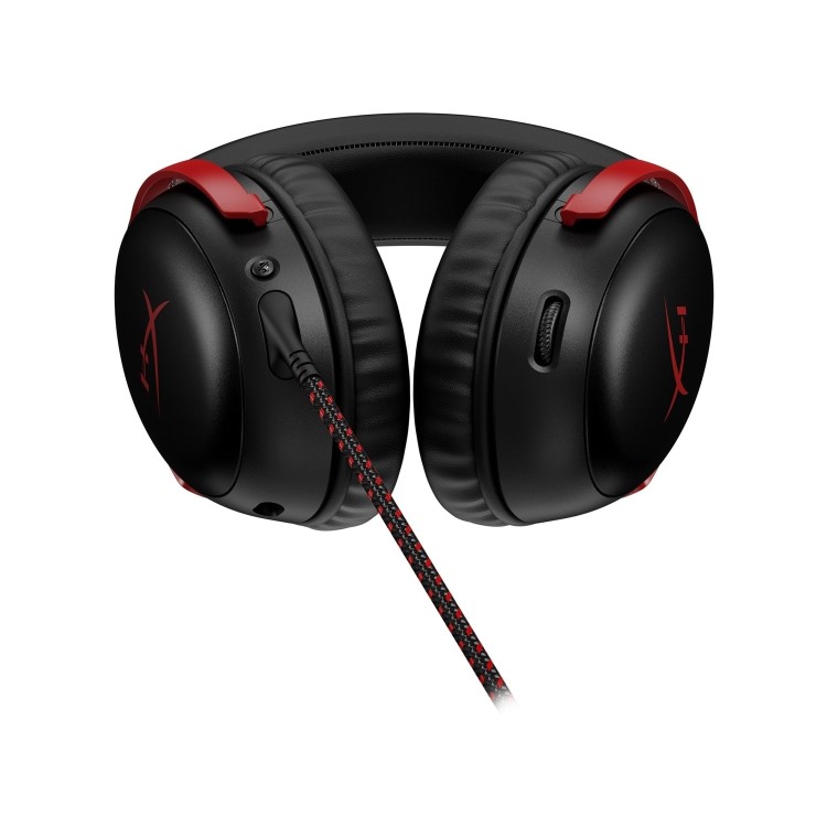 HyperX Cloud III Wired Gaming Headset Black-Red