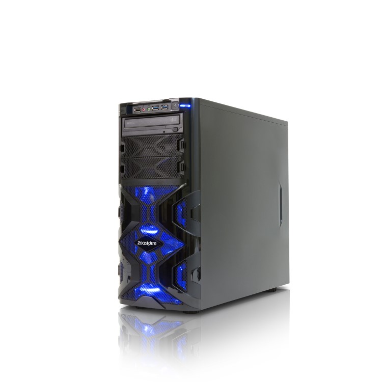 Refurbished StormForce Tornado Core i5-7400 8GB 1TB + 128GB SSD GeForce GTX 1060 DVD-RW Windows 10 Gaming Desktop