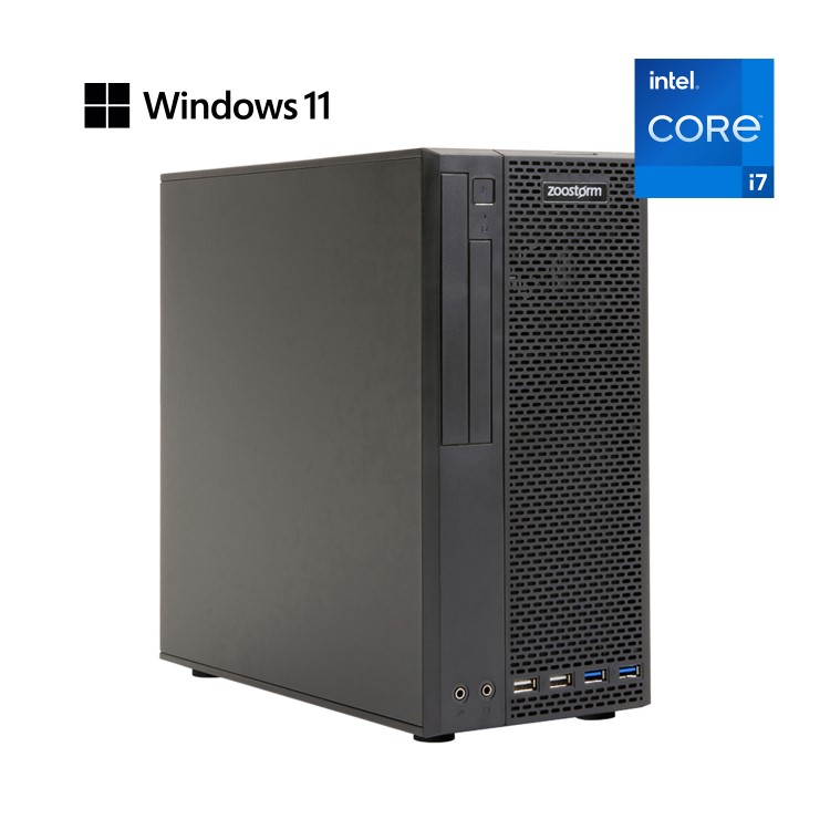 Refurbished Zoostorm SFF Core i7-11700 16GB 480GB No OS
 Desktop
