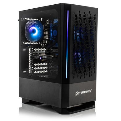 Stormforce Onyx AMD Ryzen 5 16GB 1TB RTX 4060 Windows 11 Gaming Desktop PC
