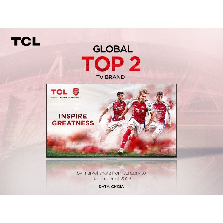 TCL NXTVISION 75A300W-UK 75-Inch 4K QLED TV  Dolby Vision IQ HDR10+ Google TV & Game Master Pro