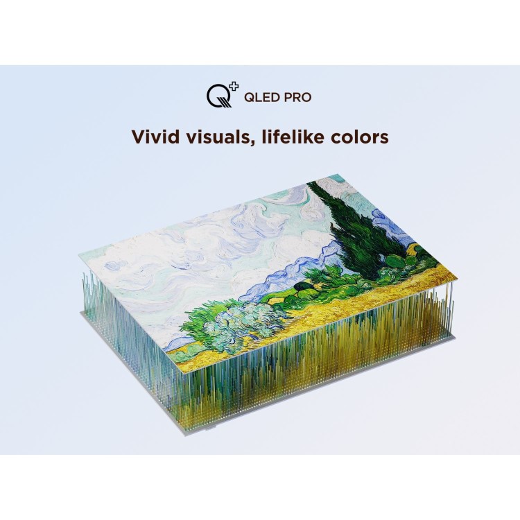 TCL NXTVISION 75A300W-UK 75-Inch 4K QLED TV  Dolby Vision IQ HDR10+ Google TV & Game Master Pro