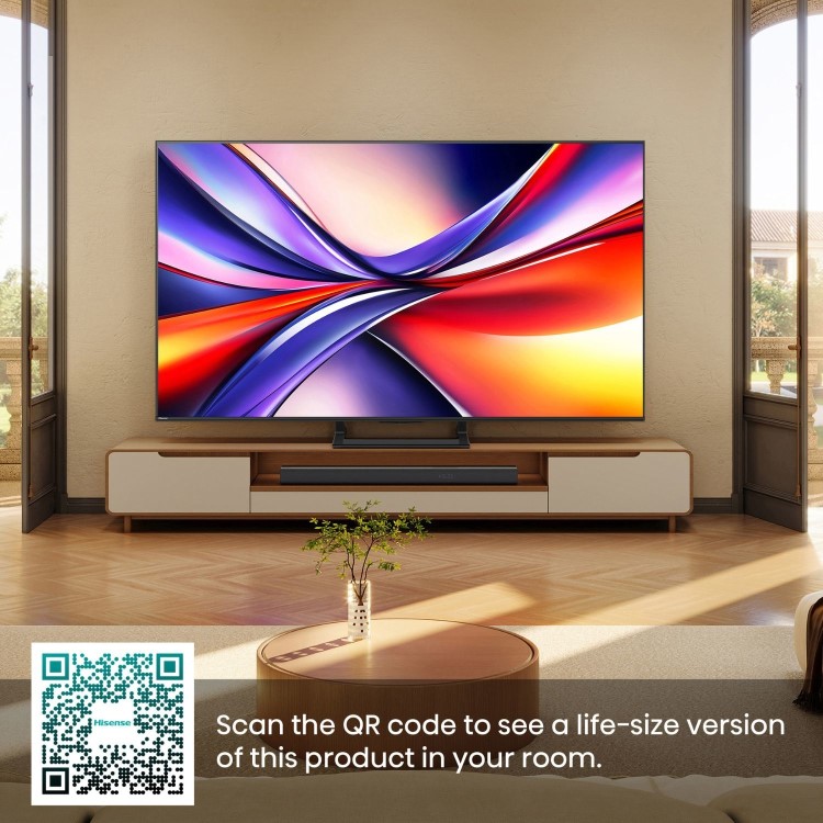 Hisense A7QTUK 75 inch Smart 4K Ultra HD QLED TV
