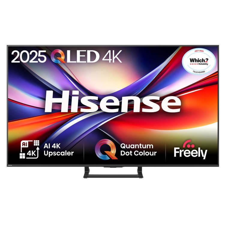 Hisense A7QTUK 75 inch Smart 4K Ultra HD QLED TV