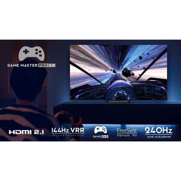 TCL C745K 55 inch Smart 4K Ultra HD Google QLED TV