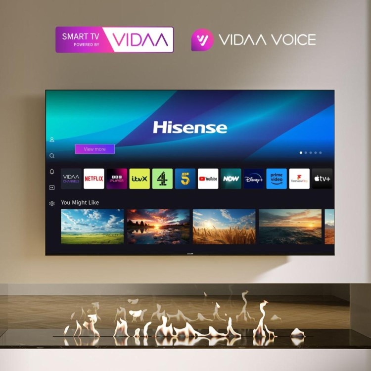 Hisense U8NQTUK 75 inch Smart 4K Ultra HD Mini-LED TV