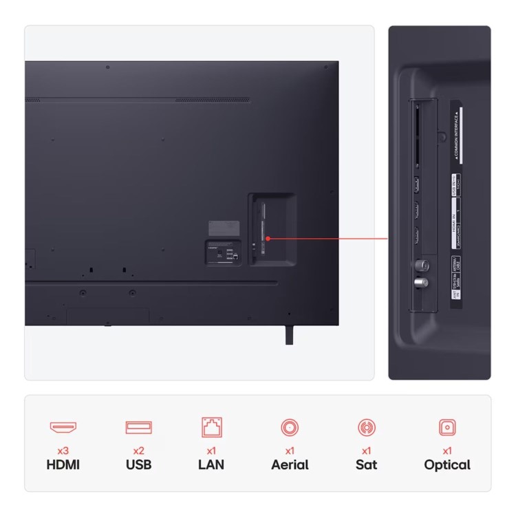 LG 75UA74006LB 75 4K Ultra HD Smart TV – a7 AI Processor HDR10 Pro & webOS