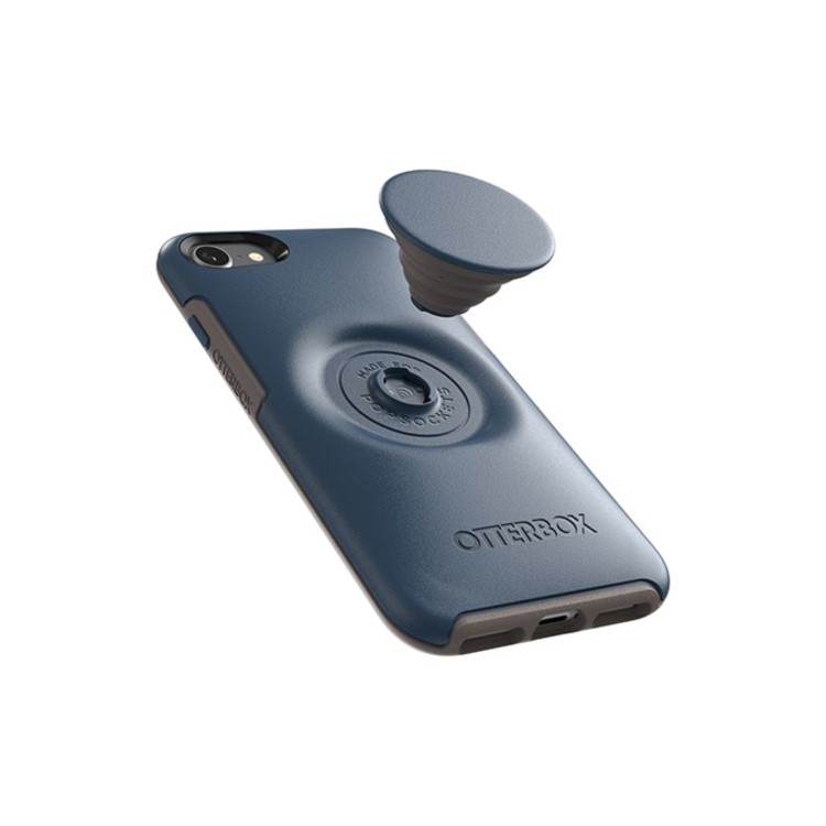 OtterBox Otter+Pop Symmetry PopSocket Case - iPhone 7/8 - Go To Blue