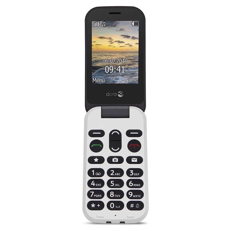 GRADE A1 - Doro 6060 Black 2.8" 8MB 2G Dual SIM Unlocked & SIM Free