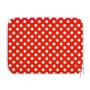 Pat Says Now 8.9"-11.6" Laptop Sleeve - Red Polka Dots