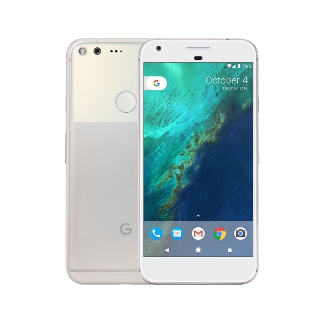GRADE A3 - Google Pixel XL Very Silver 5.5" 32GB 4G Unlocked & SIM Free - USB Only