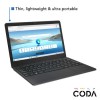 Coda Laptop Celeron N3450 4GB 64GB eMMC 12.5 Inch Windows 10 Includes Office 365