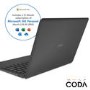 Coda Laptop Celeron N3450 4GB 64GB eMMC 12.5 Inch Windows 10 Includes Office 365