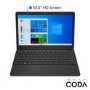 Coda Laptop Celeron N3450 4GB 64GB eMMC 12.5 Inch Windows 10 Includes Office 365