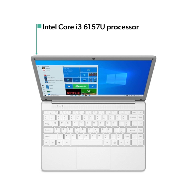 Intel Core i3-6157U 4GB 128GB SSD 14.1 Inch FHD Windows 10 Laptop