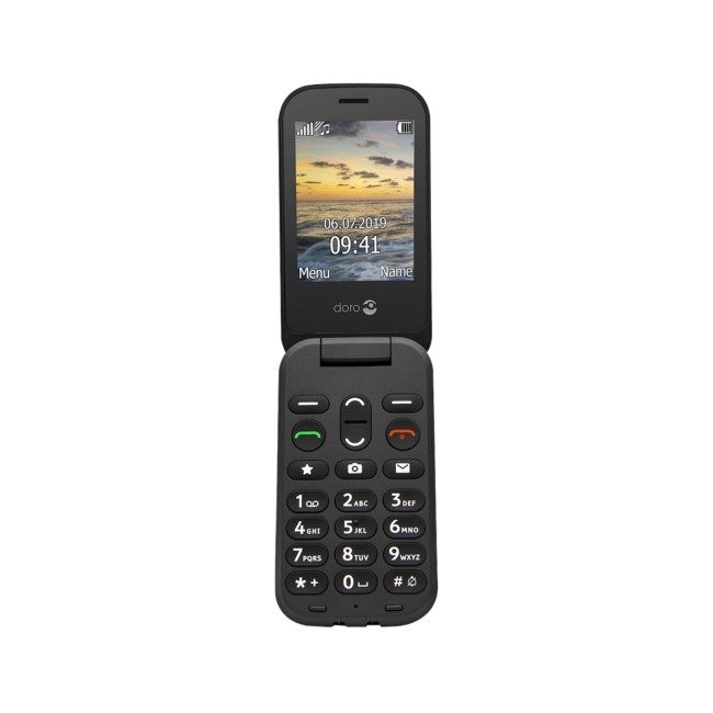 Doro 6040 Black 2.8" 2G Dual SIM Unlocked & SIM Free Mobile Phone