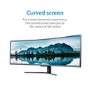 Refurbished electriQ 49" QLED Double FHD Super UltraWide Curved Monitor