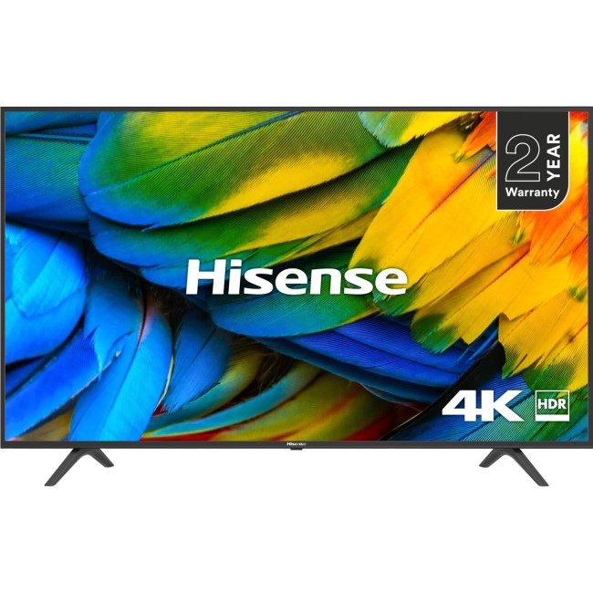 Refurbished - Grade A2 - Hisense H43B7100 43" 4K Ultra HD HDR Smart LED TV with Freeview Play