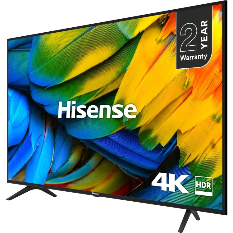 Refurbished - Grade A2 - Hisense H43B7100 43" 4K Ultra HD HDR Smart LED TV with Freeview Play