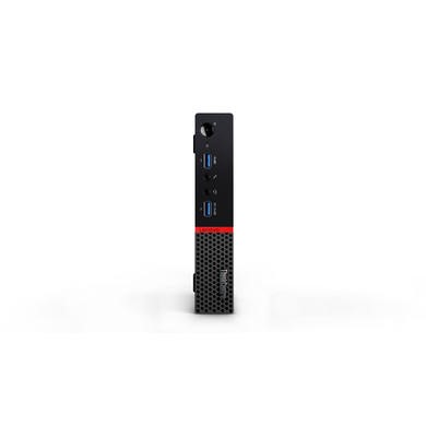 Refurbished Lenovo ThinkCentre M700 Core i3-6100T 4GB 128GB SSD Windows 10 Professional Mini Desktop - Black