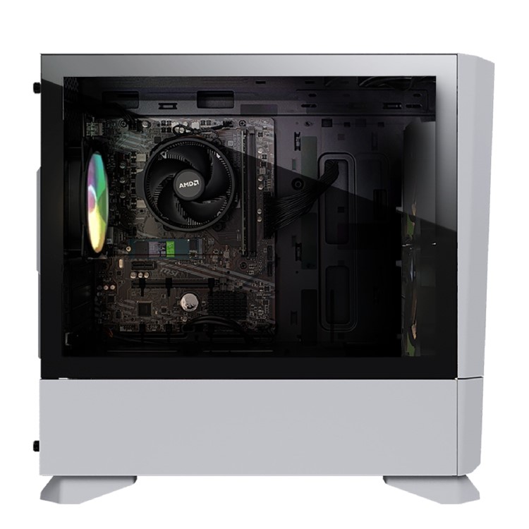 StormForce Crystal Core i7-12700F 16GB 1TB RTX 4060Ti Windows 11 Gaming Desktop