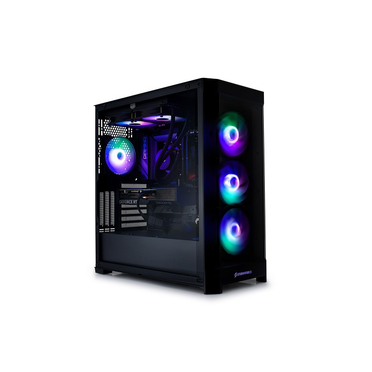 StormForce Crystal Core i7-13700F 32GB 2TB RTX 4070Ti Super Windows 11 Gaming PC